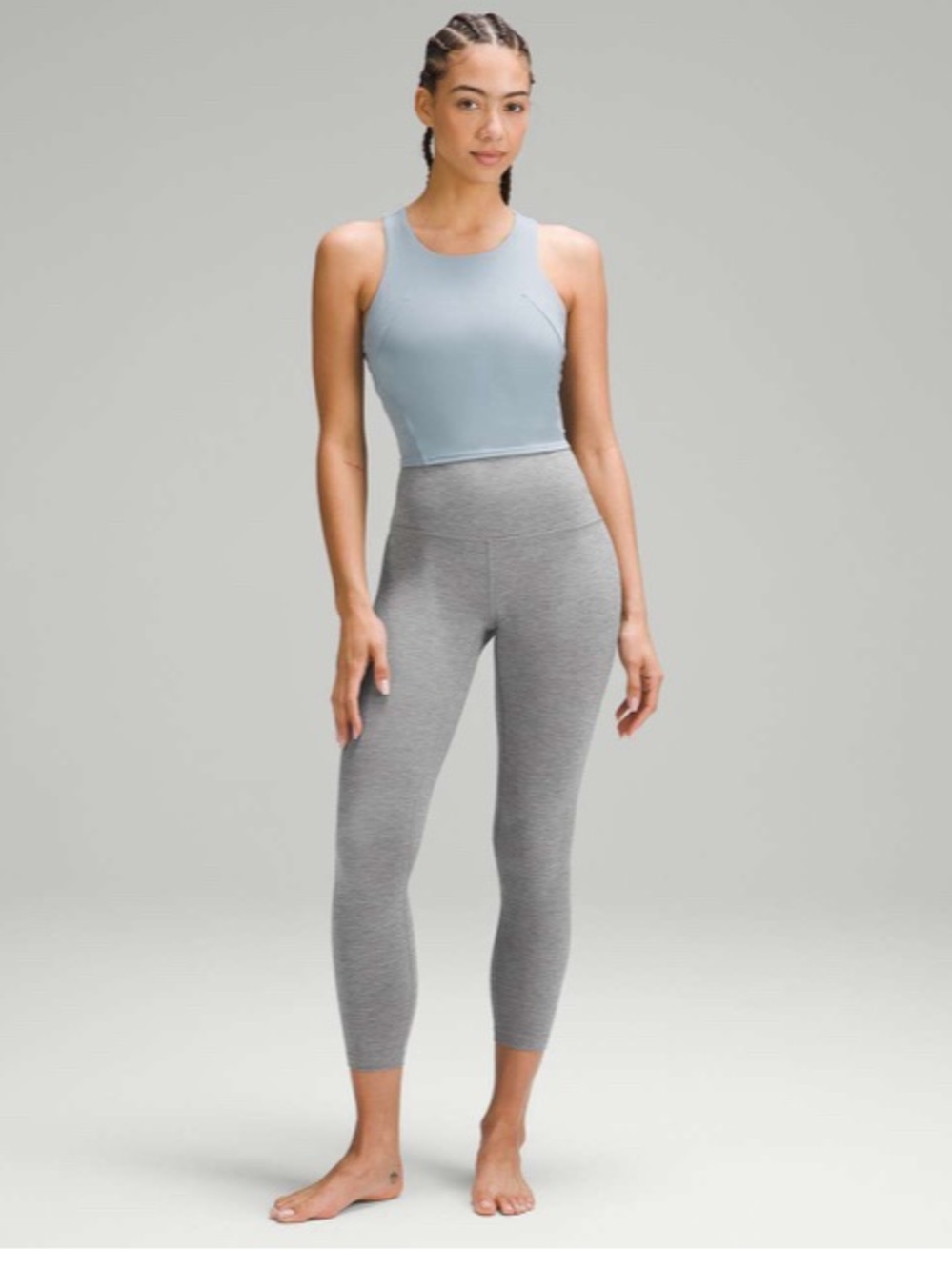 Cropped Align High-Waist Grey Leggings